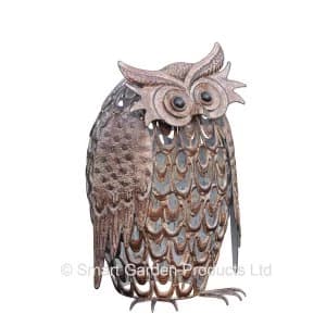 Smart Garden Solar Silhouette Giant Owl Light