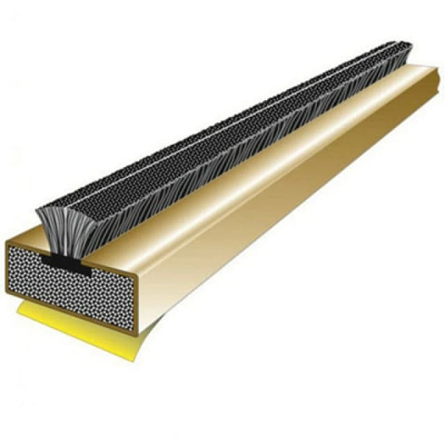 Loops 5 PACK Fire & Smoke Door Strip 2100 x 15 x 4mm Intumescent Fire Stop Brown Brown