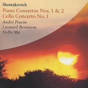 Piano Concertos Nos 1&2 by Dmitri Shostakovich CD Album