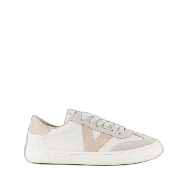 Victoria Leather and suede effect sneakers Victoria Olmo Barefoot Beige Unisex 40