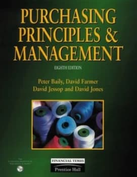 Purchasing Principles and Management by Peter Baily Book