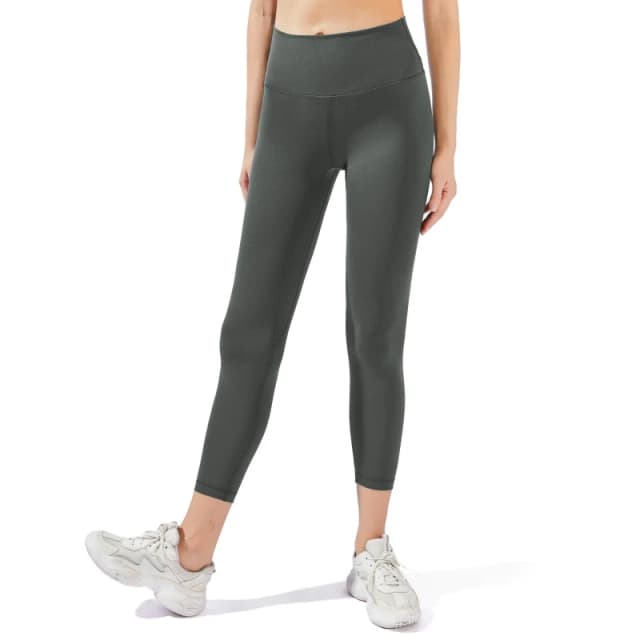 Myga High-Waisted 7/8 YULA Yoga Leggings - Dark Gr Dark Grey unisex XS
