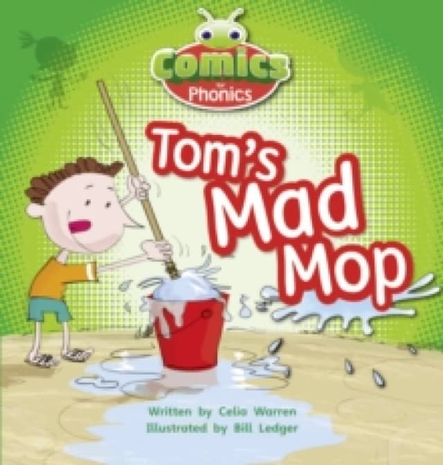 Celia Warren Bug Club Comics for Phonics Reception Phase 2 Set 03 Tom's Mad Mop Book Multi unisex