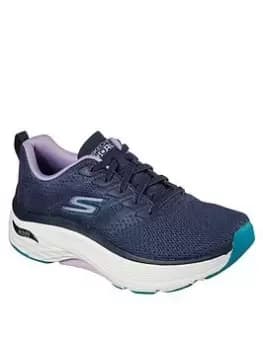 Skechers Max Cushioning Arch Fit Trainers, Navy, Size 3, Women