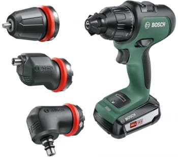 Bosch AdvancedImpact 18 Cordless Combi Drill with 2 Batteries - Green & Black, Green