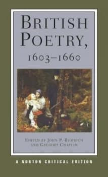 Seventeenth-Century British Poetry 1603-1660 by John P. Rumrich Book