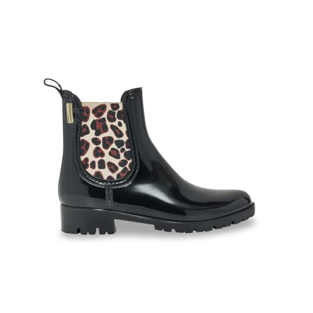 LES TROPEZIENNES PAR M.BELARBI Nea Wellies Black leopard Women 40 (6.5);39 (5.5 to 6)