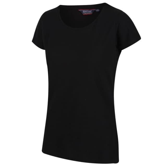 Regatta 'Carlie' Coolweave T-Shirt Jet Black