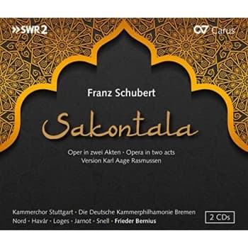 Die Deutsche Kammerphilharmonie Bremen; Frieder Bernius - Franz Schubert: Sakontala CD