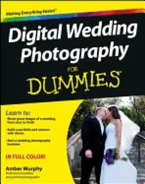 digital wedding photography for dummies