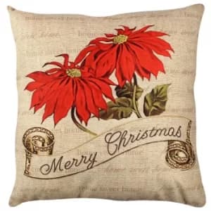 A11901 Multicolor Cushion Christmas Flower