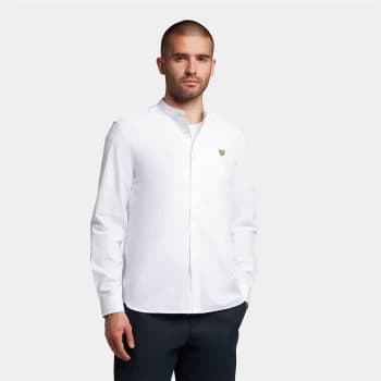 Relaxed Grandad Collar Shirt - S