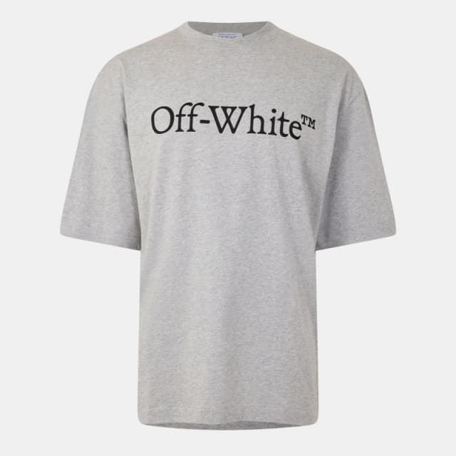 Off White Mens Bkish Skate T-Shirt Grey/Black male XS