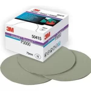 50415 Hookit Trizact Fine Finishing Discs P3000 75MM Paint