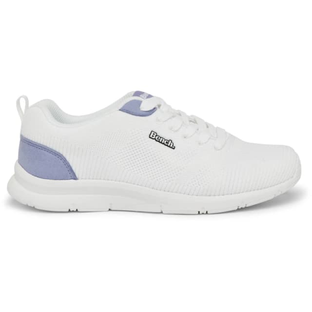 Bench Womens Kira Low-Top Trainers White female 3 (36)