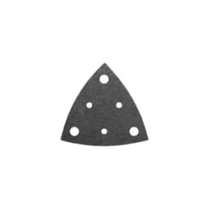 Dreieck Schleifblatt gelocht 80mm K100 VE5