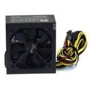 Pulse Power Plus 500W PSU, ATX 12V, Active PFC, 4 x SATA, PCIe, 120mm Silent Fan, Black Casing