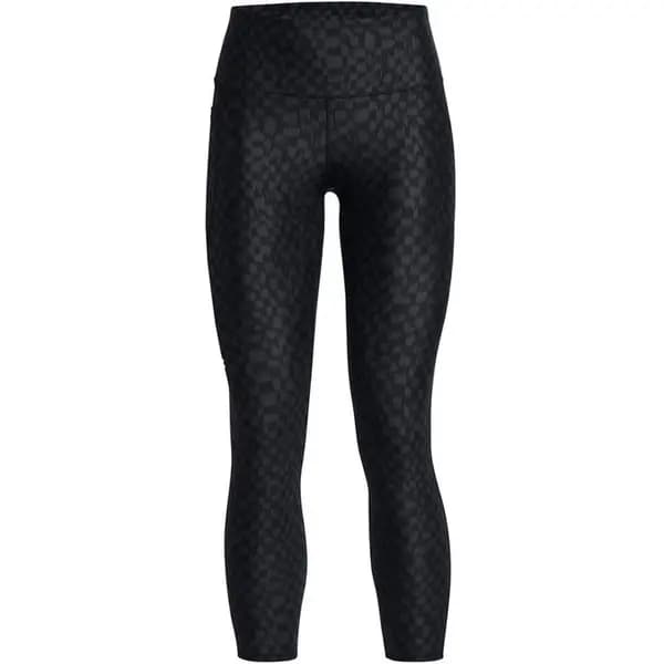 Under Armour Armour HeatGear Armour AOP Ankle Leggings Womens - Black 8