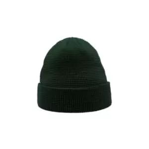 Atlantis Blog Waffle Beanie (One Size) (Bottle Green)