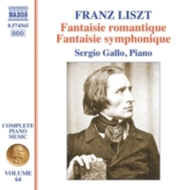 Franz Liszt: Fantaisie Romantique/Fantaisie Symphonique CD / Album