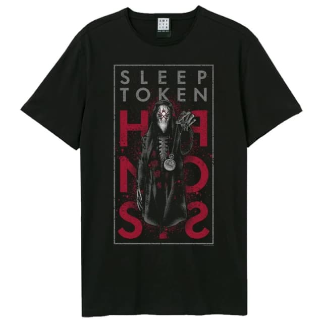 Amplified Amplified Men Hypnosis Sleep Token T-Shirt in Black Size: X-Small Black XS Male 5063852062874