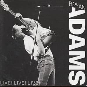 Live Live Live by Bryan Adams CD Album