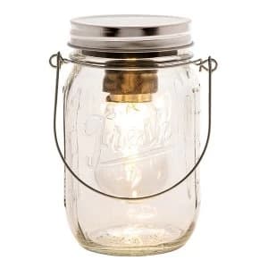 Edison LED Kilner Jar Small Clear