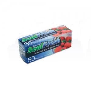 Essential Housewares Essential Seal Fresh Bags Pack of 50
