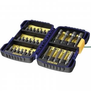 Irwin 30 Piece Drill and Screwdriver Bit Set