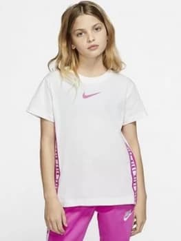 Nike Sportswear Older Girls Tricot T-Shirt - White