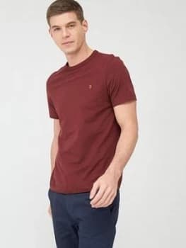 Farah Dennis T-Shirt - Red Marl