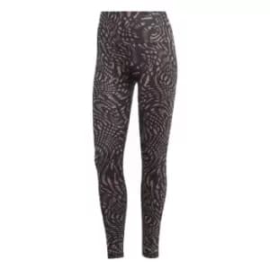 adidas Yoga Essentials Printed 7/8 Leggings Womens - Black / Legend Ink