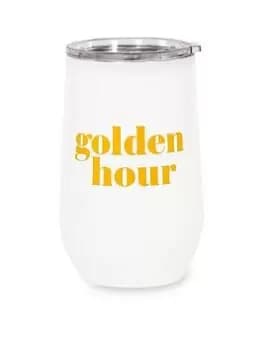 Kate Spade New York Stainless Steel Wine Tumbler, Golden Hour