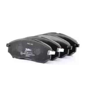 VALEO Brake pad set RENAULT,NISSAN,INFINITI 301337 41060EG090,D10601BN0A,D10601MF0A D1060EG51A,D1060EJ20A,D1061EG51A,41060CC090,41060EB325,D10601BN0A