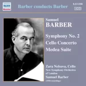 Samuel Barber - Samuel Barber: Symphony No. 2/Cello Concerto/Medea Suite CD Album - Used