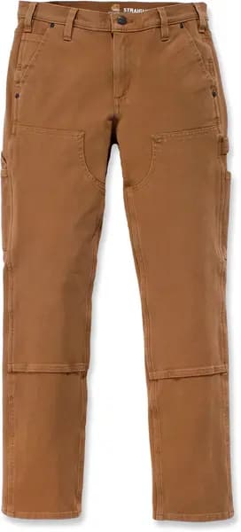 Carhartt Rugged Flex Stretch Twill Double Front Ladies Pants, brown, Size 44 45 for Women