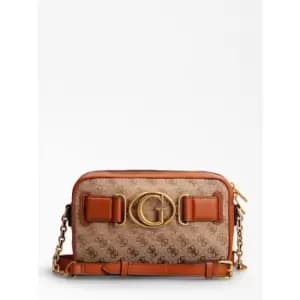 Guess Aviana Small 4G Camera Bag - Beige