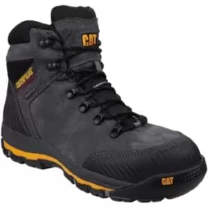 Caterpillar Mens Munising Waterproof Safety Boots (11 UK) (Dark Shadow) - Dark Shadow