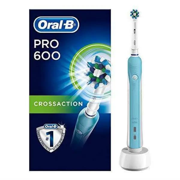 Oral B Pro 600 CrossAction Rechargeable Electric Toothbrush