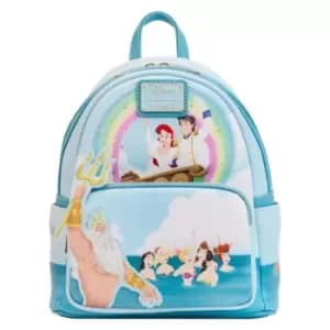Loungefly Disney Little Mermaid Tritons Gift Mini Backpack