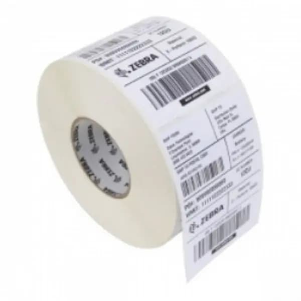 Zebra Z-Perform 1000D (3012884-T) White Label Roll 102mm x 203mm - 12 x 350 Labels (Original)