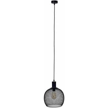 Minisun - Regina Electric Mesh Ceiling Pendant - Black - No Bulb