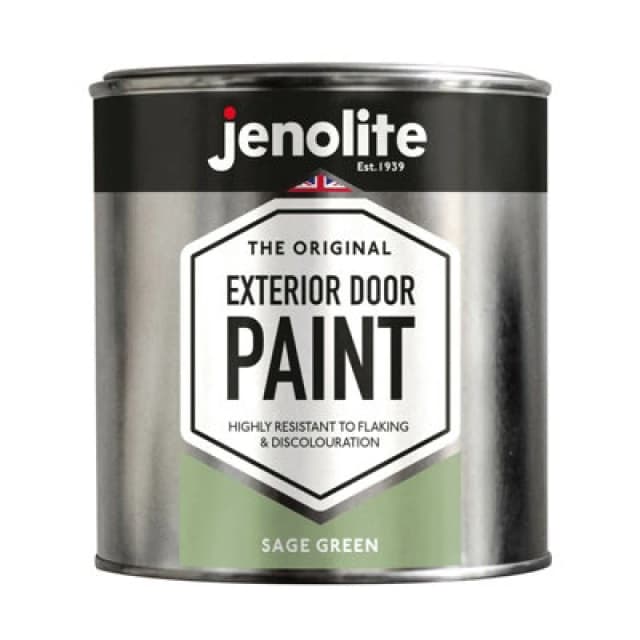 Jenolite Exterior Door Paint - Sage Green - 1L