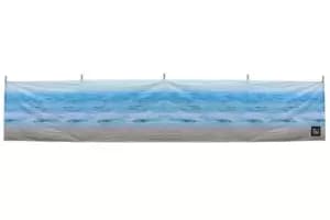 The Beach 5 Pole Wooden Windbreak