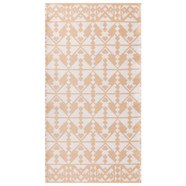 Beliani Outdoor Rug Balasore Beige 80 X 150 Cm