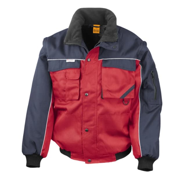 Result Result Men Heavy Duty Jacket in Red Size: Small Red S Male 5063470841202