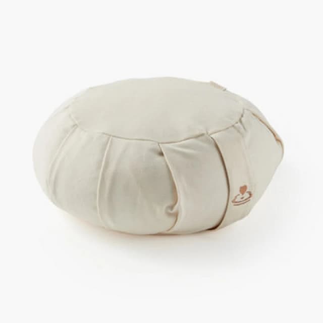 Myga Cream Zafu Yoga Meditation Cushion For Comfortable Practice