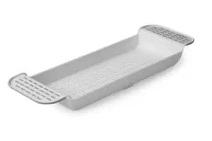 Blue Canyon Extendable Over Bath Rack - White