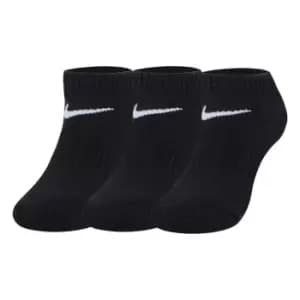 Nike Pack Dri-Fit Trainer Socks - Black