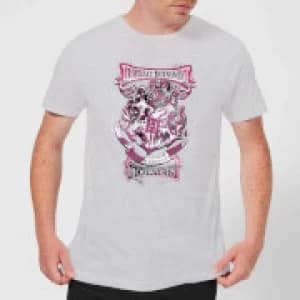 Harry Potter Triwizard Tournament Hogwarts Mens T-Shirt - Grey - 3XL